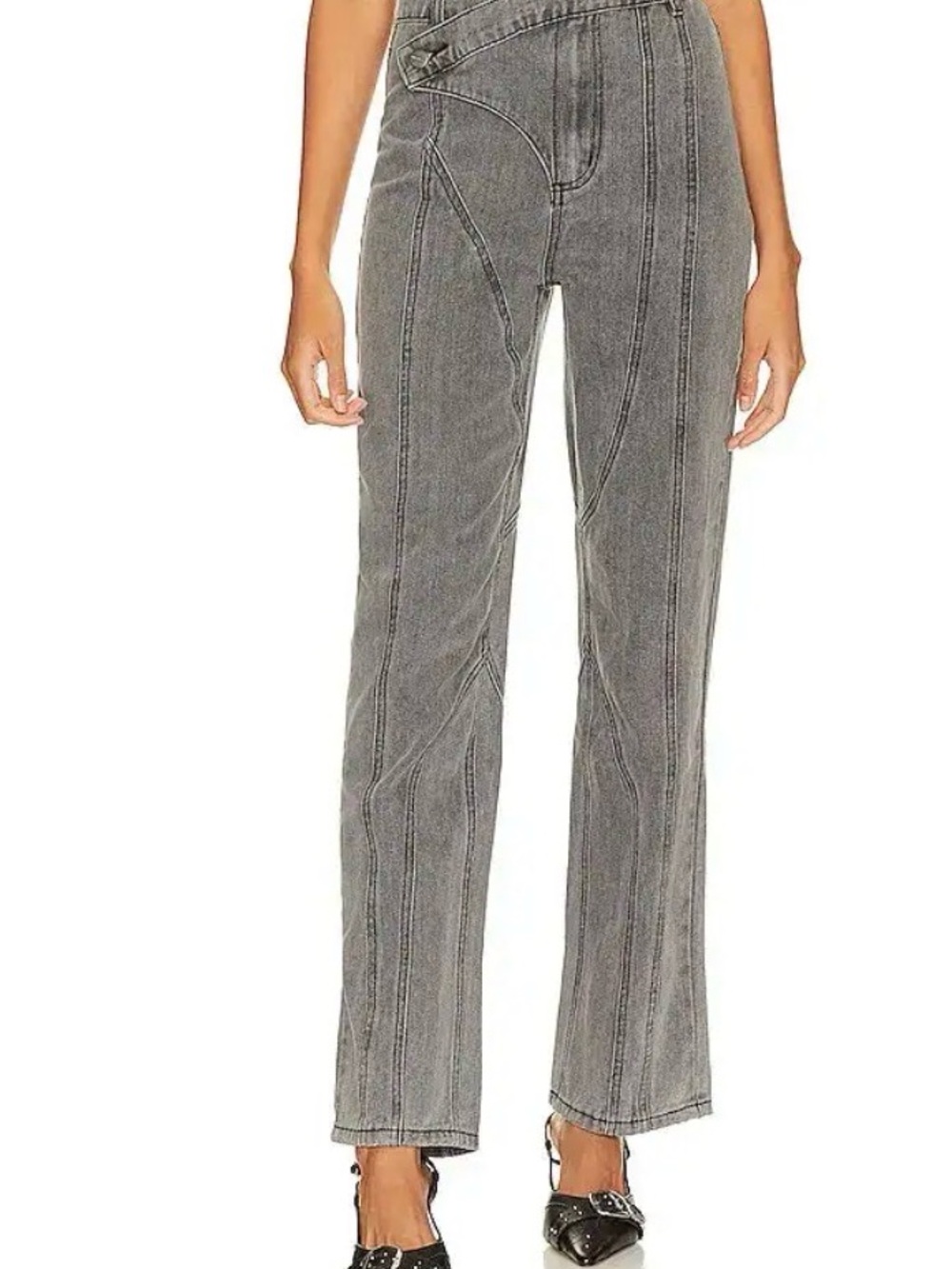 Super down Kahuna Jean. Grey. Size 30.